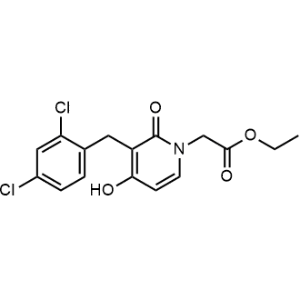Ethyl 2-(3-(2,4-dichlorobenzyl)-4-hydroxy-2-oxopyridin-1(2H)-yl)acetate|CS-0965562