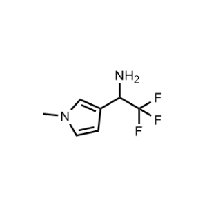 2,2,2-Trifluoro-1-(1-methyl-1H-pyrrol-3-yl)ethan-1-amine|CS-0965979
