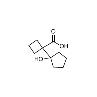 1-(1-Hydroxycyclopentyl)cyclobutane-1-carboxylic acid|CS-0965986