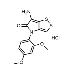 6-Amino-4-(2,4-dimethoxyphenyl)-[1,2]dithiolo[4,3-b]pyrrol-5(4H)-one hydrochloride|CS-0967519