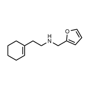 2-(Cyclohex-1-en-1-yl)-N-(furan-2-ylmethyl)ethan-1-amine|CS-0967840