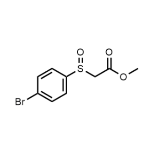 Methyl 2-((4-bromophenyl)sulfinyl)acetate|CS-0967917