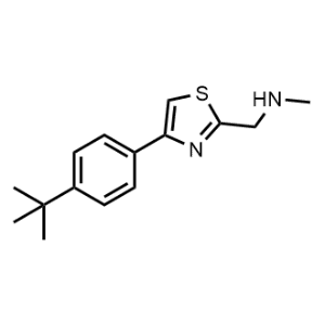 1-(4-(4-(Tert-butyl)phenyl)thiazol-2-yl)-N-methylmethanamine|CS-0968098