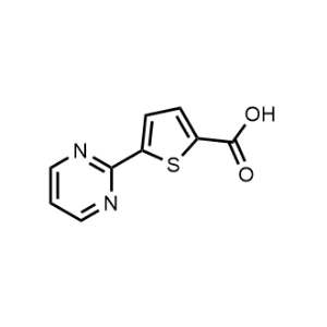 5-(Pyrimidin-2-yl)thiophene-2-carboxylic acid|CS-0968213