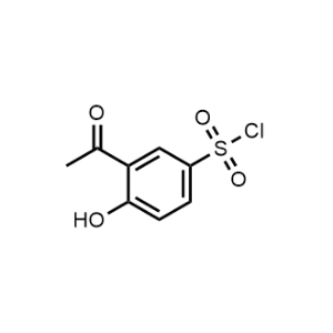 3-Acetyl-4-hydroxybenzenesulfonyl chloride|CS-0968396