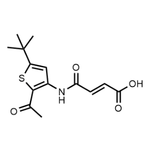 4-((2-Acetyl-5-(tert-butyl)thiophen-3-yl)amino)-4-oxobut-2-enoic acid|CS-0968503