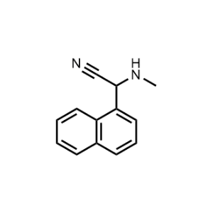 2-(Methylamino)-2-(naphthalen-1-yl)acetonitrile|CS-0968715