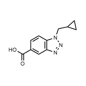 1-(Cyclopropylmethyl)-1H-benzo[d][1,2,3]triazole-5-carboxylic acid|CS-0968729