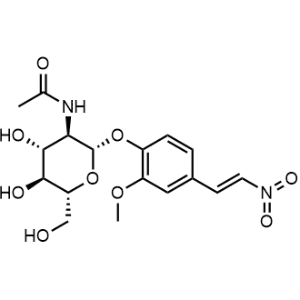 N-((2S,3R,4R,5S,6R)-4,5-Dihydroxy-6-(hydroxymethyl)-2-(2-methoxy-4-(2-nitrovinyl)phenoxy)tetrahydro-2H-pyran-3-yl)acetamide|CS-0968952