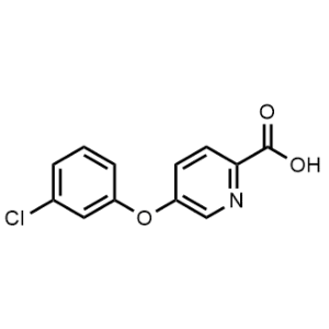 5-(3-Chlorophenoxy)picolinic acid|CS-0969143