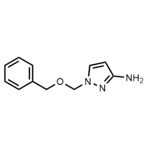 1-((Benzyloxy)methyl)-1H-pyrazol-3-amine|CS-0969160