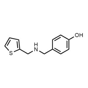 4-(((Thiophen-2-ylmethyl)amino)methyl)phenol|CS-0969245
