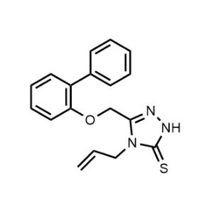 5-(([1,1-Biphenyl]-2-yloxy)methyl)-4-allyl-2,4-dihydro-3H-1,2,4-triazole-3-thione|CS-0969267