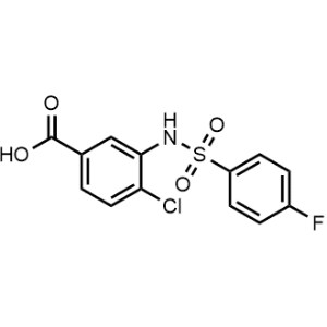 4-Chloro-3-((4-fluorophenyl)sulfonamido)benzoic acid|CS-0969432
