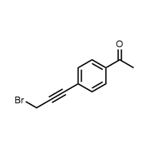 1-(4-(3-Bromoprop-1-yn-1-yl)phenyl)ethan-1-one|CS-0969448