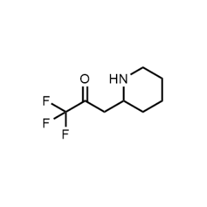 1,1,1-Trifluoro-3-(piperidin-2-yl)propan-2-one|CS-0969572