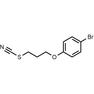 1-Bromo-4-(3-thiocyanatopropoxy)benzene|CS-0969876