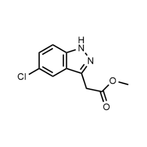 Methyl 2-(5-chloro-1H-indazol-3-yl)acetate|CS-0969885