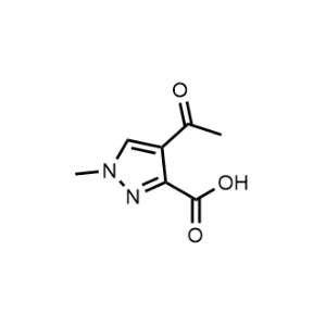 4-Acetyl-1-methyl-1H-pyrazole-3-carboxylic acid|CS-0969975