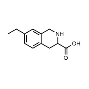 7-Ethyl-1,2,3,4-tetrahydroisoquinoline-3-carboxylic acid|CS-0970285