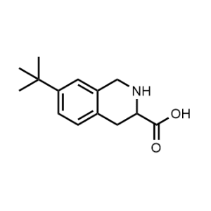 7-(Tert-butyl)-1,2,3,4-tetrahydroisoquinoline-3-carboxylic acid|CS-0970286