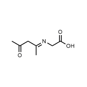2-((4-Oxopentan-2-ylidene)amino)acetic acid|CS-0970365