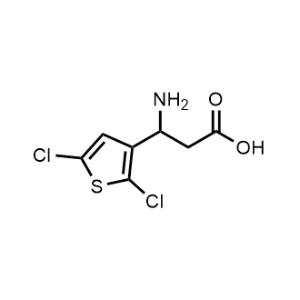 3-Amino-3-(2,5-dichlorothiophen-3-yl)propanoic acid|CS-0970392
