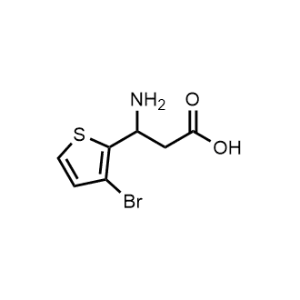 3-Amino-3-(3-bromothiophen-2-yl)propanoic acid|CS-0970415