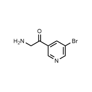 2-Amino-1-(5-bromopyridin-3-yl)ethan-1-one|CS-0970571