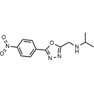 N-((5-(4-Nitrophenyl)-1,3,4-oxadiazol-2-yl)methyl)propan-2-amine|CS-0970660
