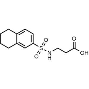 3-((5,6,7,8-Tetrahydronaphthalene)-2-sulfonamido)propanoic acid|CS-0970740