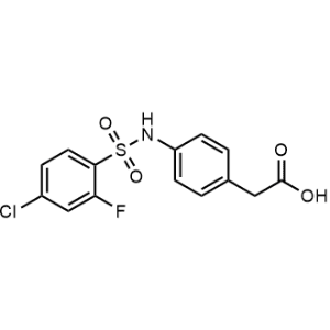2-(4-((4-Chloro-2-fluorophenyl)sulfonamido)phenyl)acetic acid|CS-0970819