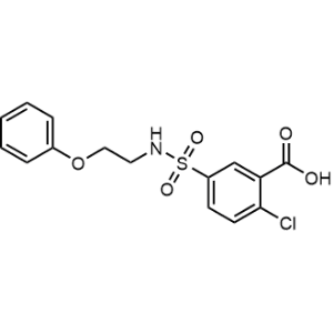 2-Chloro-5-(N-(2-phenoxyethyl)sulfamoyl)benzoic acid|CS-0970821