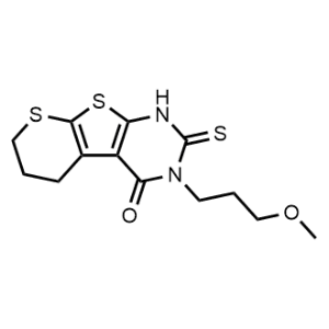 3-(3-Methoxypropyl)-2-thioxo-2,3,6,7-tetrahydro-5H-thiopyrano[3,2:4,5]thieno[2,3-d]pyrimidin-4(1H)-one|CS-0970834