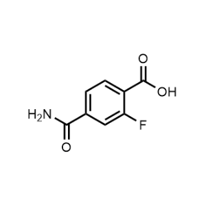 4-Carbamoyl-2-fluorobenzoic acid|CS-0970866