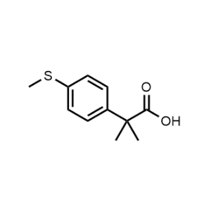 2-Methyl-2-(4-(methylthio)phenyl)propanoic acid|CS-0970937