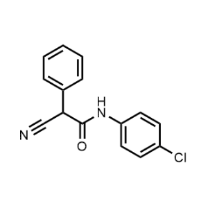 N-(4-Chlorophenyl)-2-cyano-2-phenylacetamide|CS-0970986