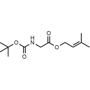3-Methylbut-2-en-1-yl (tert-butoxycarbonyl)glycinate|CS-0971121
