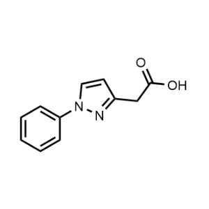 2-(1-Phenyl-1H-pyrazol-3-yl)acetic acid|CS-0971168