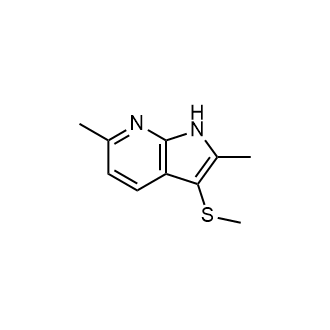 2,6-Dimethyl-3-(methylthio)-1H-pyrrolo[2,3-b]pyridine|CS-0971514