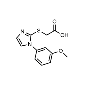 2-((1-(3-Methoxyphenyl)-1H-imidazol-2-yl)thio)acetic acid|CS-0971547