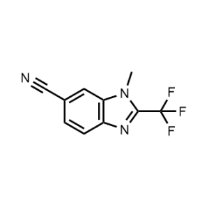 1-Methyl-2-(trifluoromethyl)-1H-benzo[d]imidazole-6-carbonitrile|CS-0972382