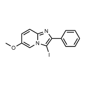 3-Iodo-6-methoxy-2-phenylimidazo[1,2-a]pyridine|CS-0972435