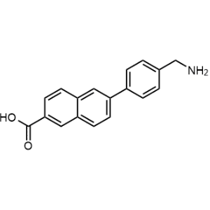 6-(4-(Aminomethyl)phenyl)-2-naphthoic acid|CS-0972442