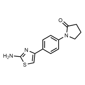 1-(4-(2-Aminothiazol-4-yl)phenyl)pyrrolidin-2-one|CS-0972489