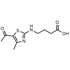 4-((5-Acetyl-4-methylthiazol-2-yl)amino)butanoic acid|CS-0972564