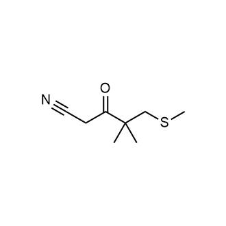 4,4-Dimethyl-5-(methylthio)-3-oxopentanenitrile|CS-0972773