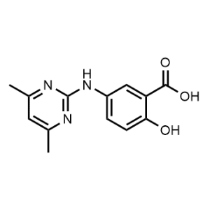 5-((4,6-Dimethylpyrimidin-2-yl)amino)-2-hydroxybenzoic acid|CS-0972797
