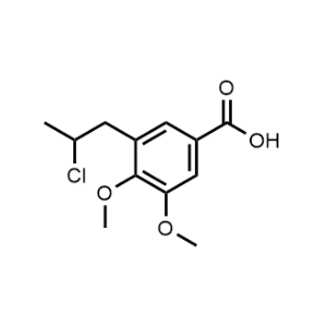 3-(2-Chloropropyl)-4,5-dimethoxybenzoic acid|CS-0972810