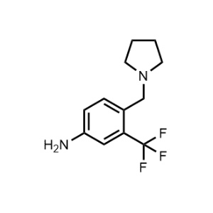 4-(Pyrrolidin-1-ylmethyl)-3-(trifluoromethyl)aniline|CS-0972904
